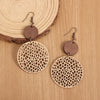 Bohemian Hollow Out Round-Shaped Dangle Earrings