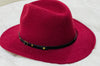 BRIM PANAMA HAT W/ PU BAND