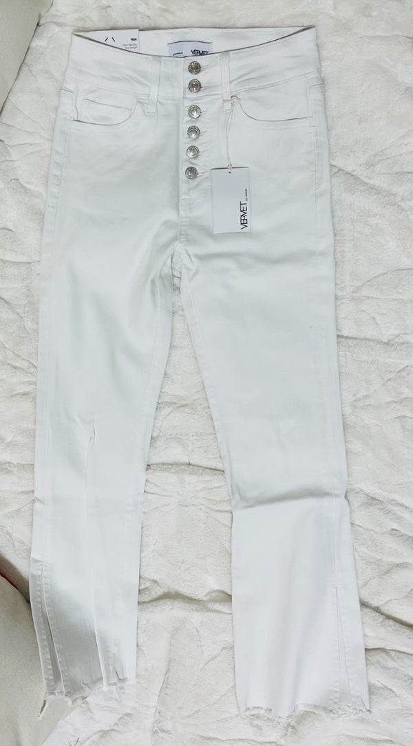 Vervet White Frida Jeans