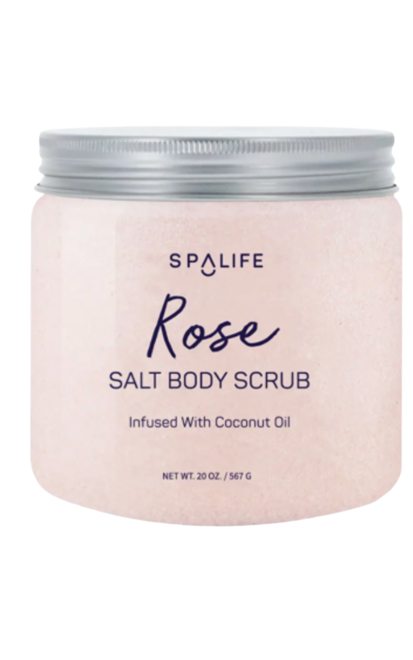 Rose Body Scrub Infused with Coconut Oil