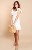 Others Follow Ivory Eyelet Dress - BAD HABIT BOUTIQUE 