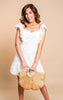 Others Follow Ivory Eyelet Dress - BAD HABIT BOUTIQUE 