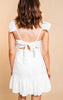 Others Follow Ivory Eyelet Dress - BAD HABIT BOUTIQUE 