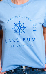 Lake Bum Junkie T-Shirt - BAD HABIT BOUTIQUE 