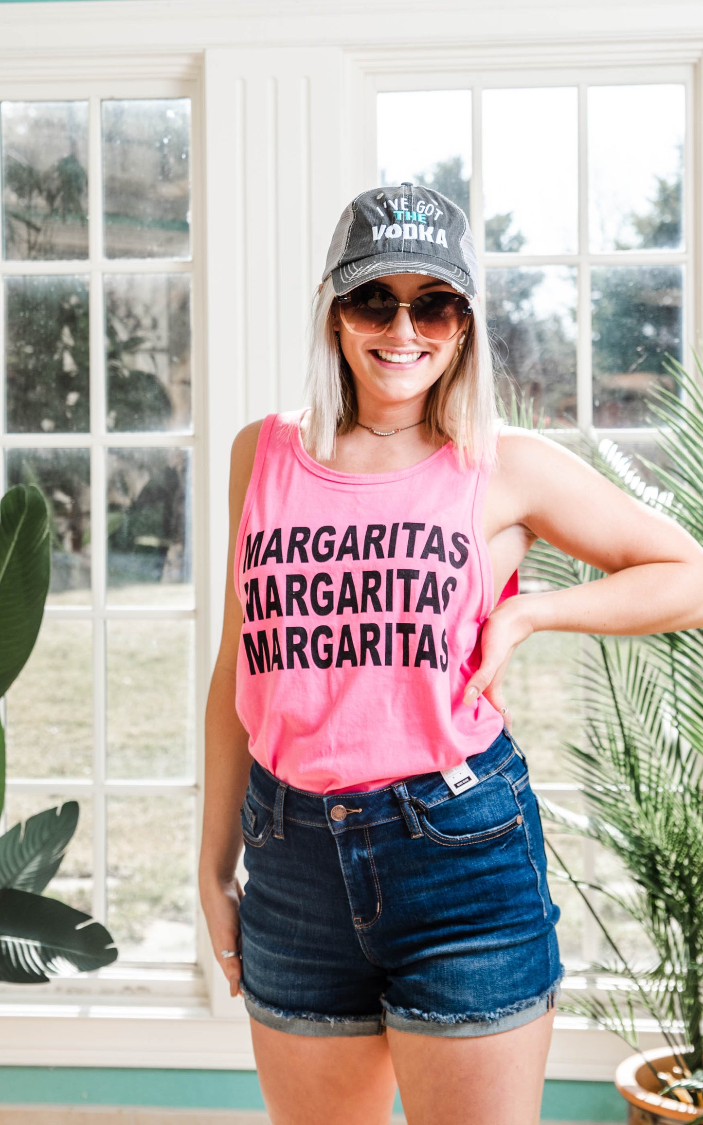 Three Margaritas Please Tank Top - BAD HABIT BOUTIQUE 