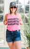 Three Margaritas Please Tank Top - BAD HABIT BOUTIQUE 