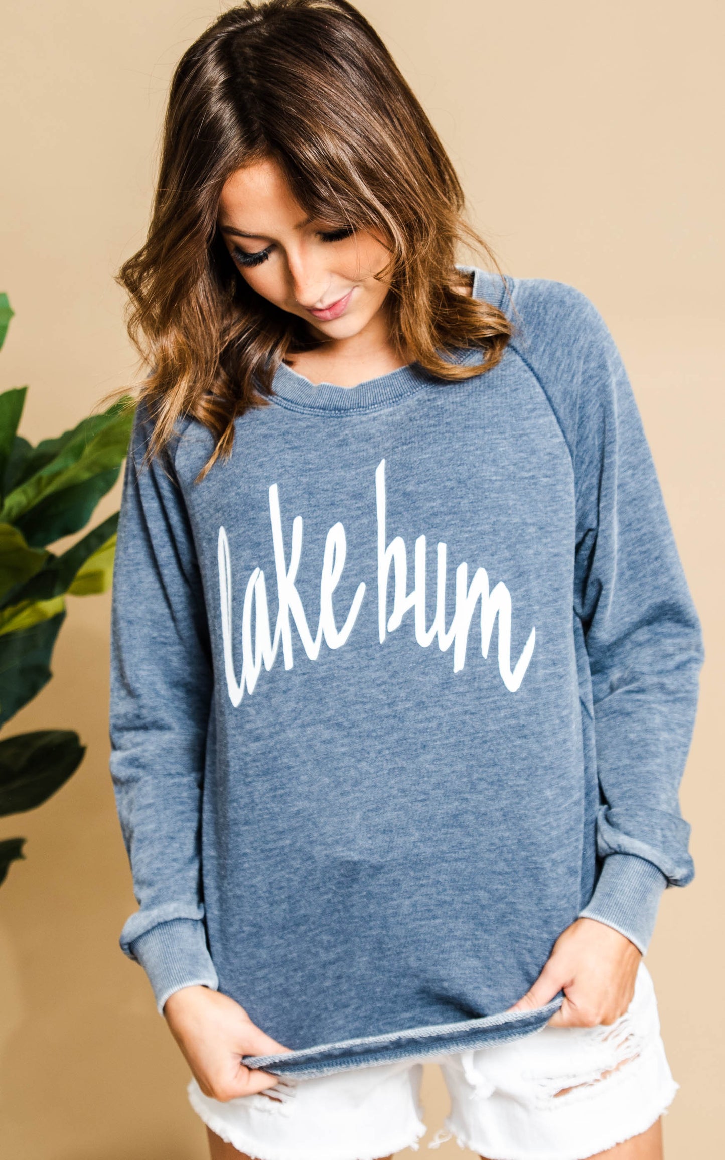 lake bum crew sweatshirt