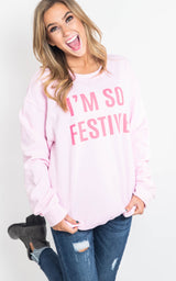  30 Days 30 Deals: I'm so Festive Sweatshirt, CLOTHING, BAD HABIT APPAREL, BAD HABIT BOUTIQUE 