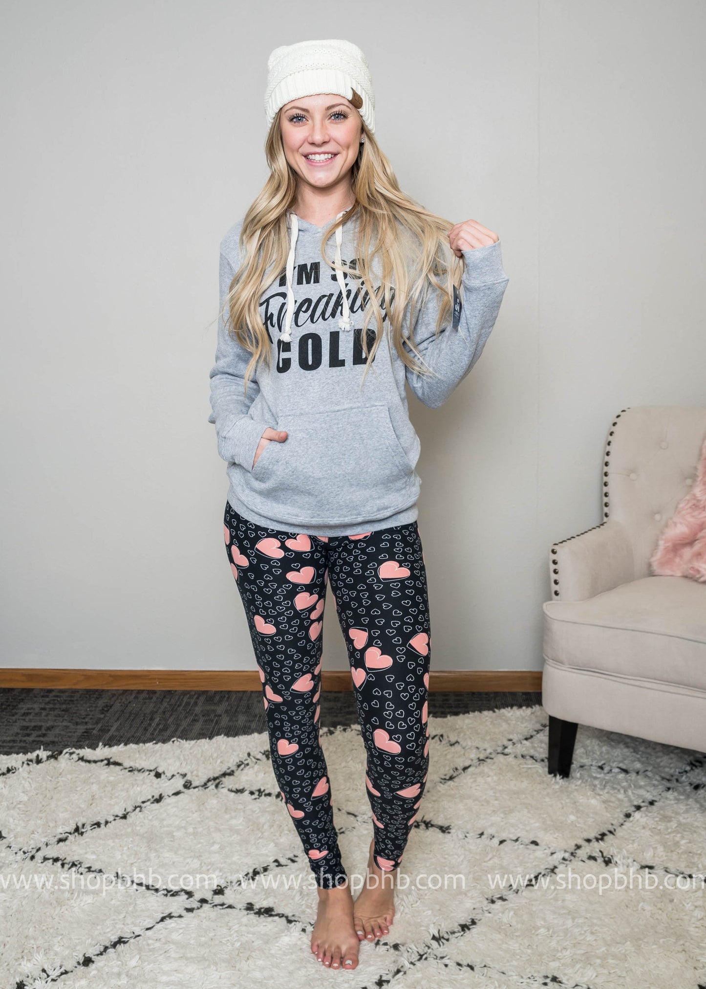 I'm So Freaking Cold Hoodie - The Original - BAD HABIT BOUTIQUE 