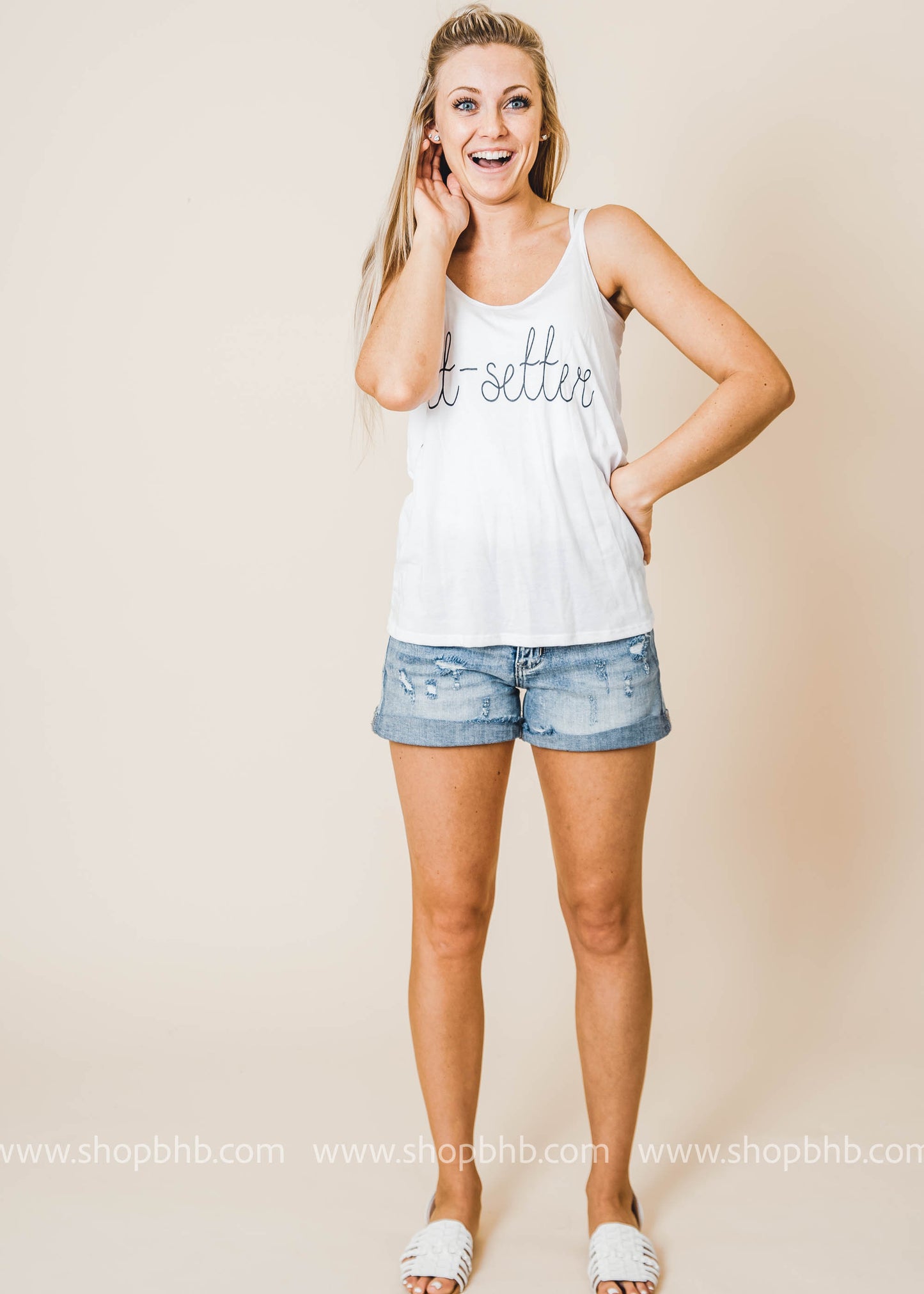 Jet-setter Travel Tank Top - BAD HABIT BOUTIQUE 