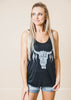 Wild n Free Bullskull Tank - BAD HABIT BOUTIQUE 