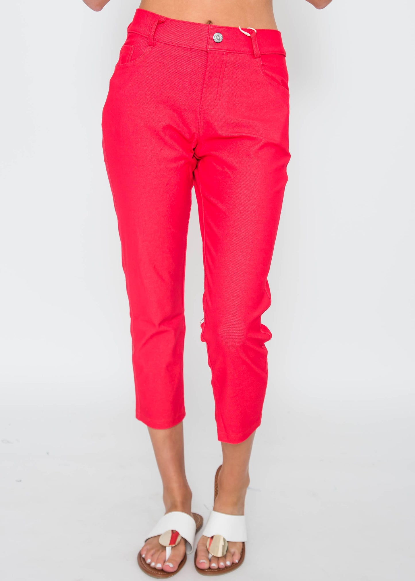 Classic Jeggings Capris - BAD HABIT BOUTIQUE 