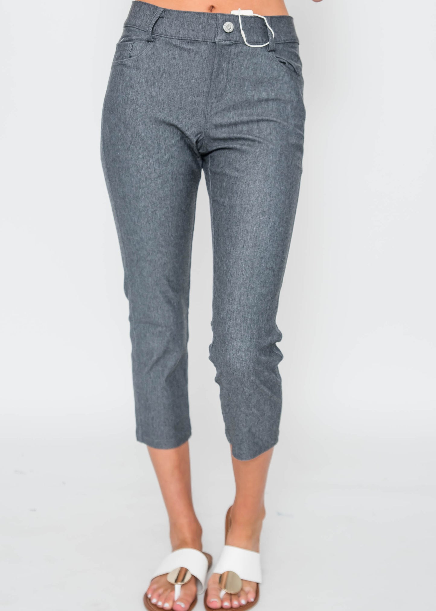 Classic Jeggings Capris - BAD HABIT BOUTIQUE 