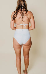 White Tassel Two Piece Bikini Swimsuit - Final Sale