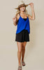 royal blue cami tank 