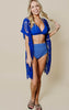 blue two piece swimsuit