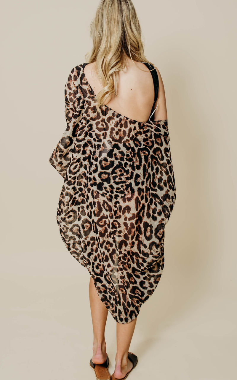 Leopard Kimono Cardigan | FINAL SALE