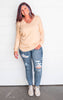 heather nude dreamer sweater 