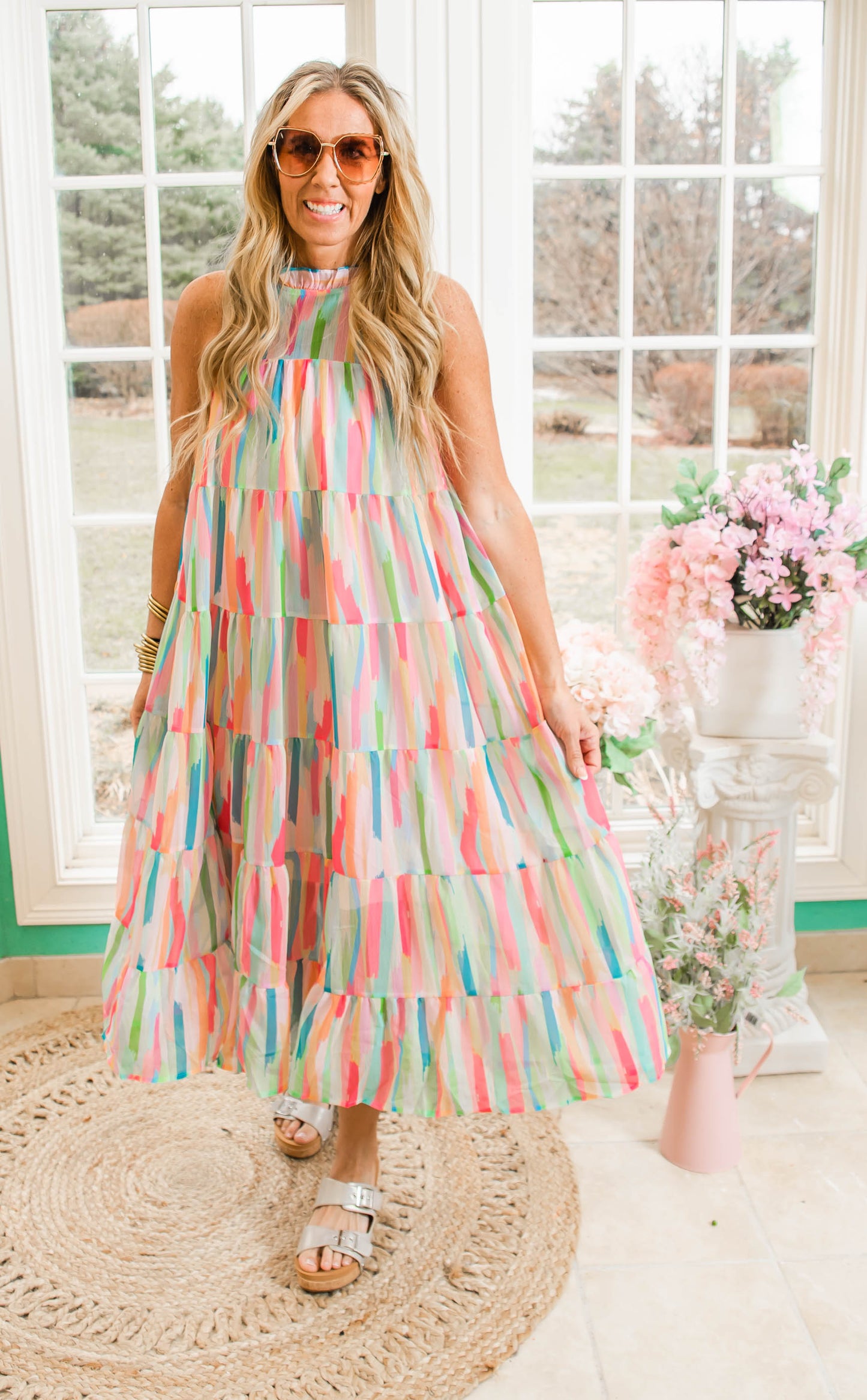 Watercolor Weekend Dress