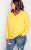 yellow zenana sweater 