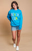 Rainbow Beach Bum Sweatshirt - BAD HABIT BOUTIQUE 