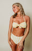 YELLOW STRIPE BIKINI