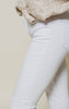 WHITE HIGH RISE DENIM 