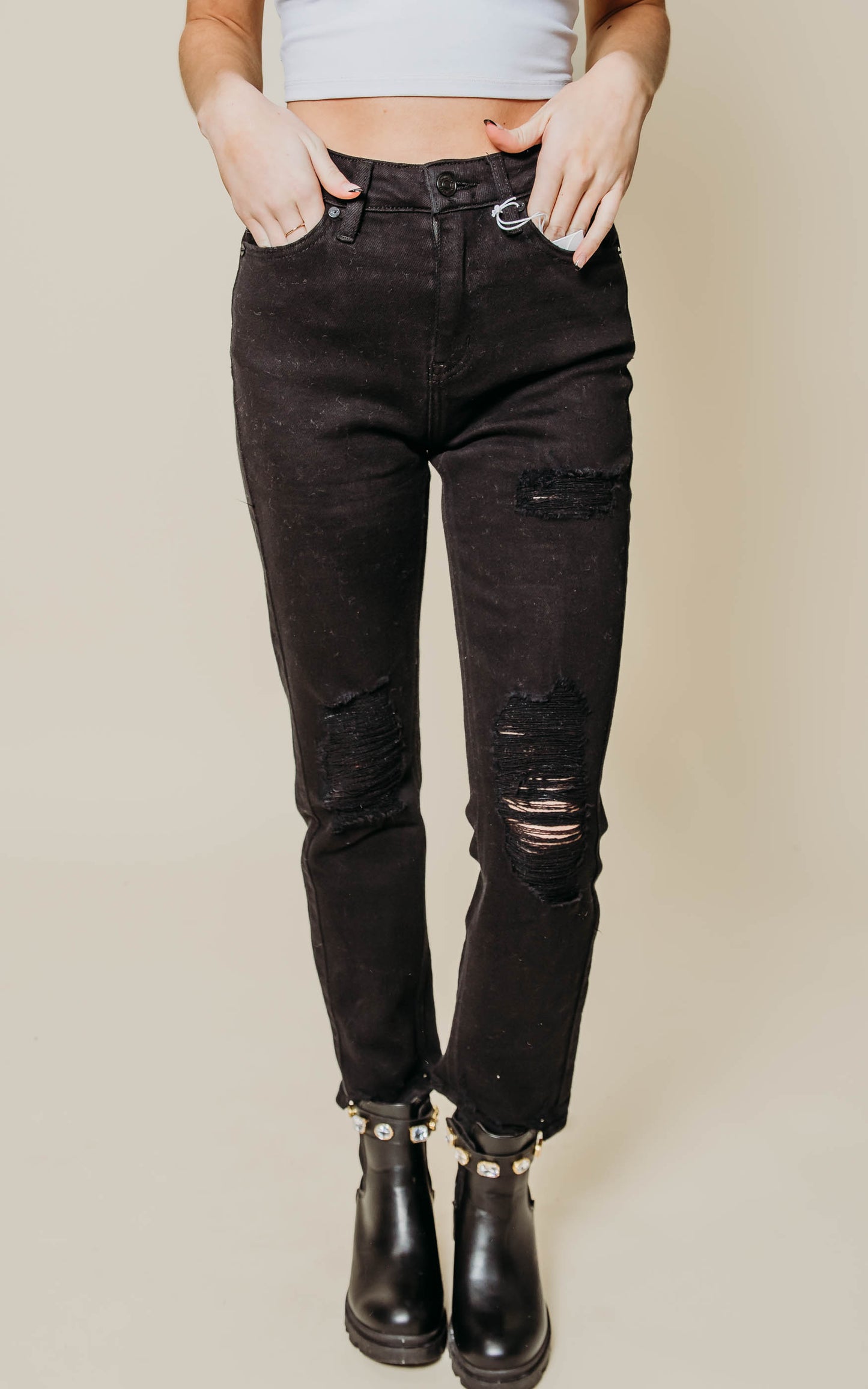 black denim 