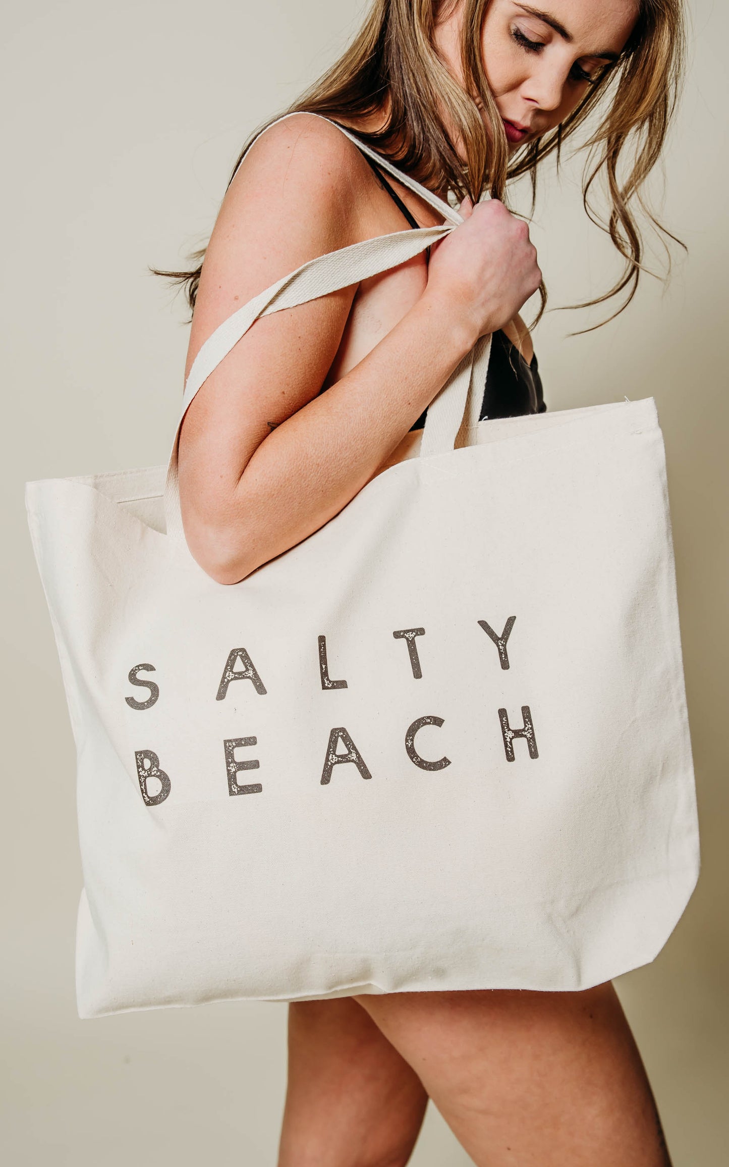 Salty Beach Tote Bag