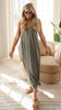 zenana maxi adjustable strap dress 