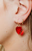 Jewel Heart Earring - Final Sale