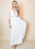  Chiffon Crochet Maxi Dress | FINAL SALE, CLOTHING, Maniju, BAD HABIT BOUTIQUE 