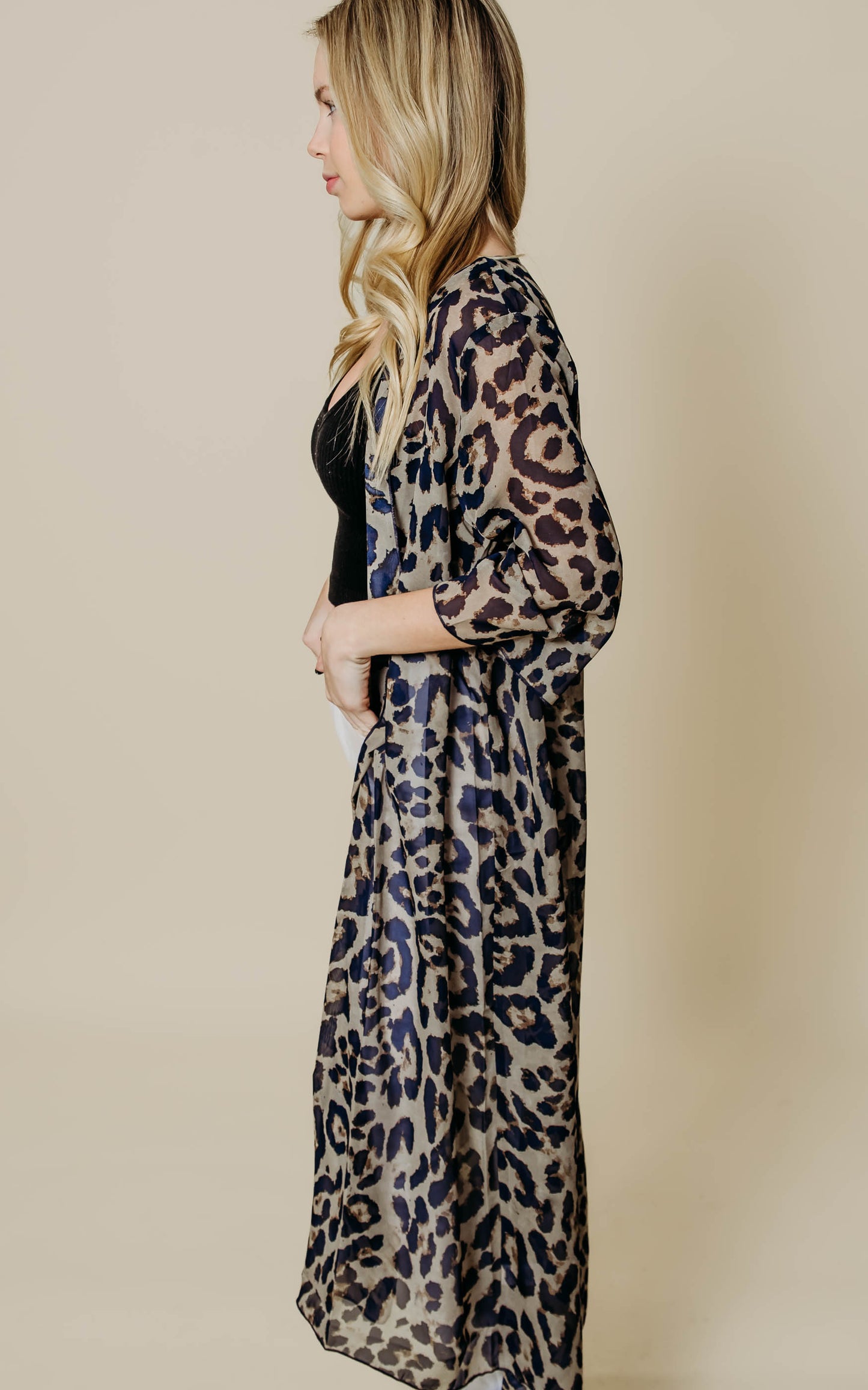 lightweight leopard cardigan 