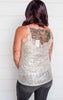 sequin tank top 