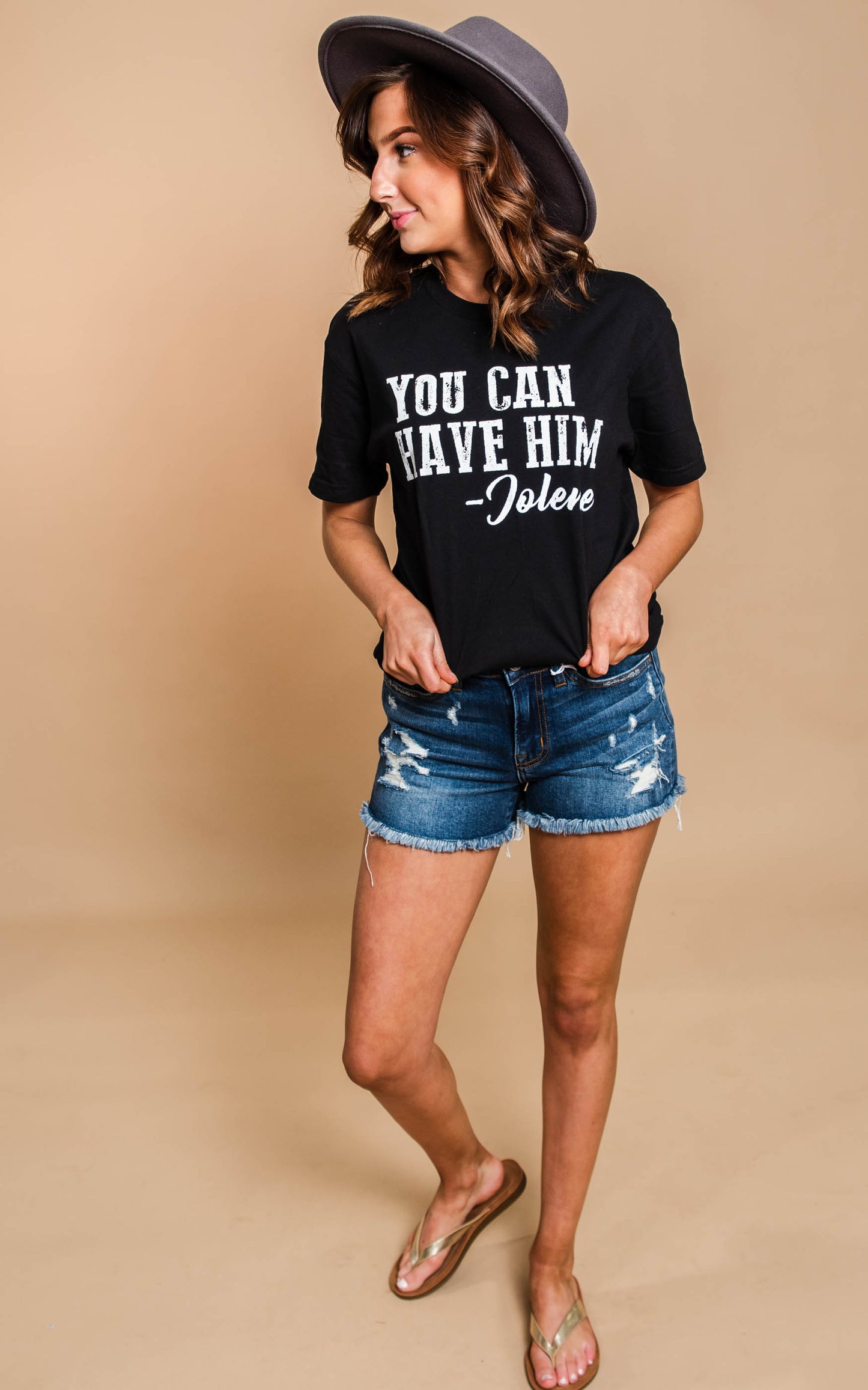 Destin Preorder- You Can Have Him Jolene T-Shirt - BAD HABIT BOUTIQUE 