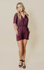 Short Wrap Romper - Heimish - Final Sale