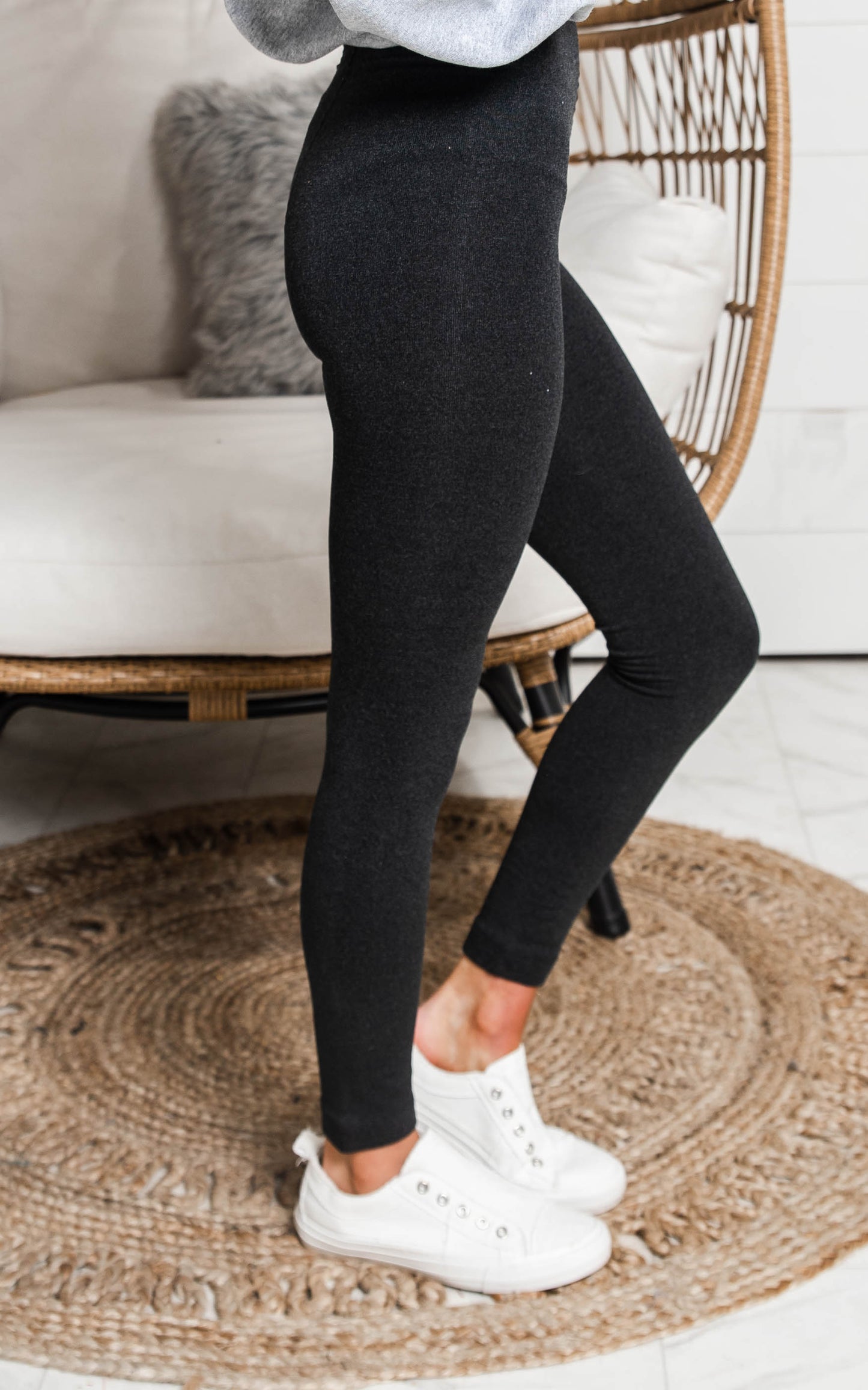 charcoal high waisted legging s