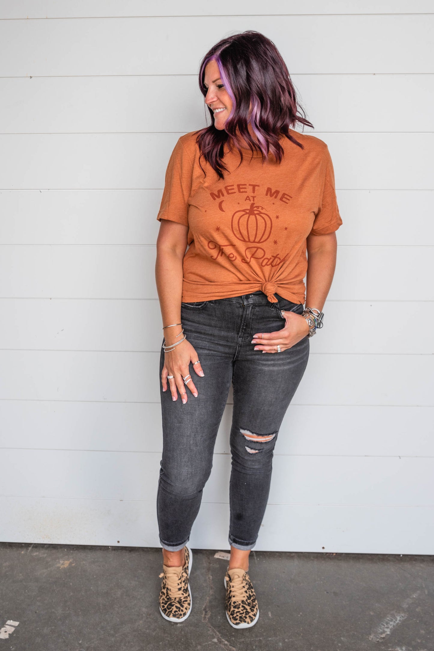 meet me at the pumpkin patch t-shirt 