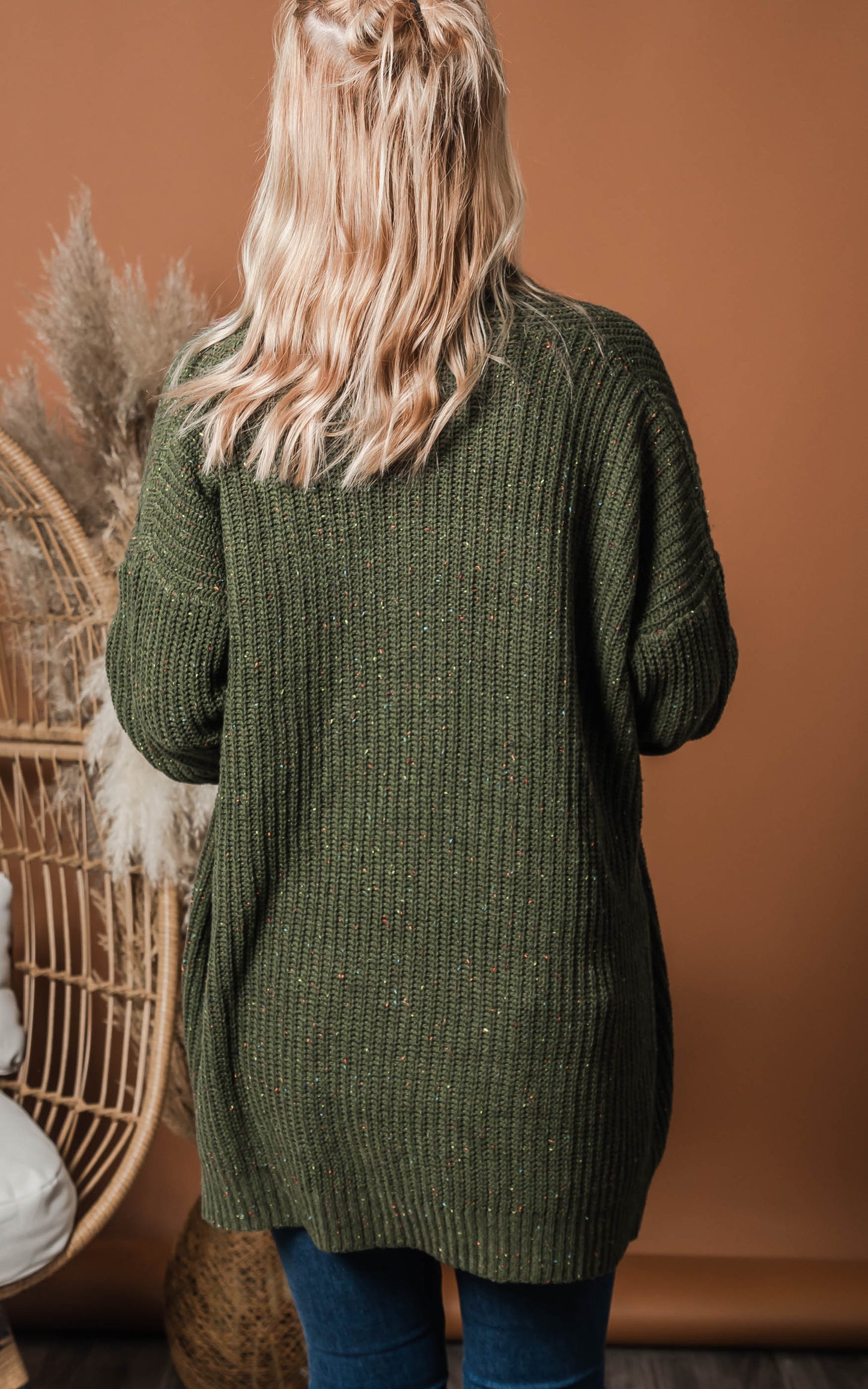 olive cardigan 