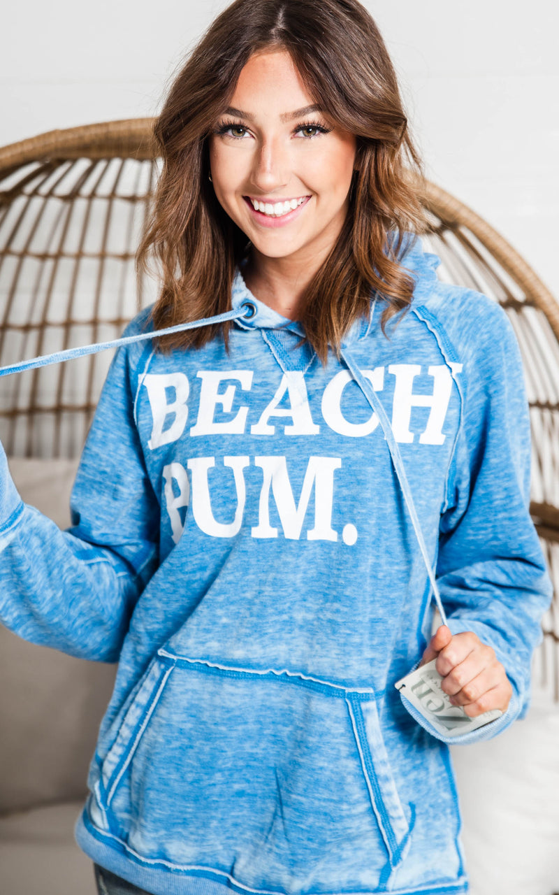 beach bum hoodie