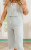 soft blue striped jumpsuit 