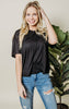 V-Neck Solid Top - Final Sale