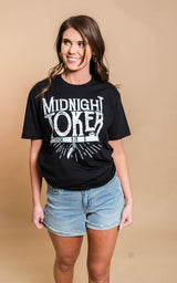 Destin Preorder- Midnight Toker T-Shirt - BAD HABIT BOUTIQUE 