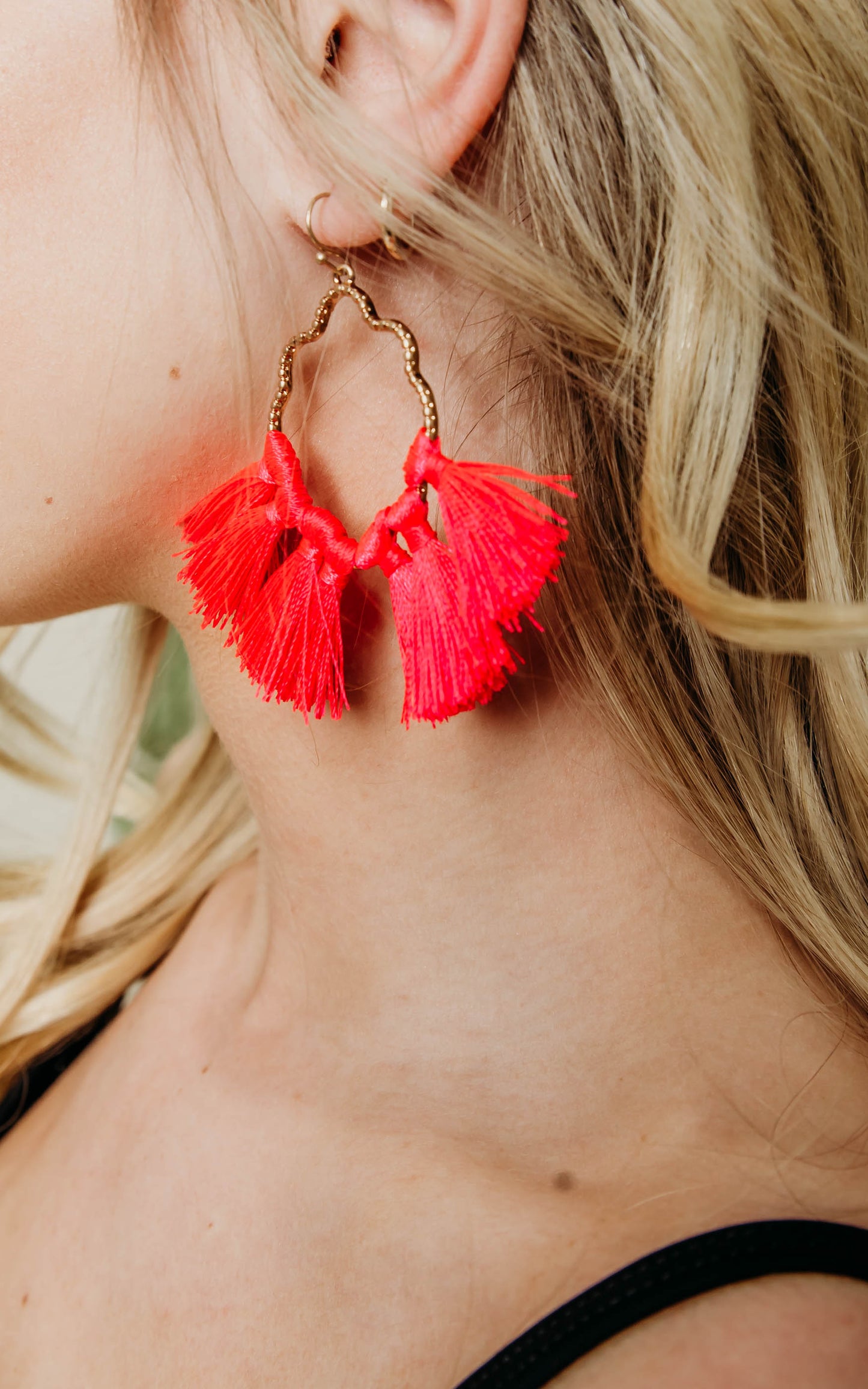 Shimmy Tassel Earring - Final Sale