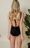 Crochet Black One Piece Swimsuit - Final Sale