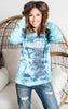 tie dye beachaholic hoodie 