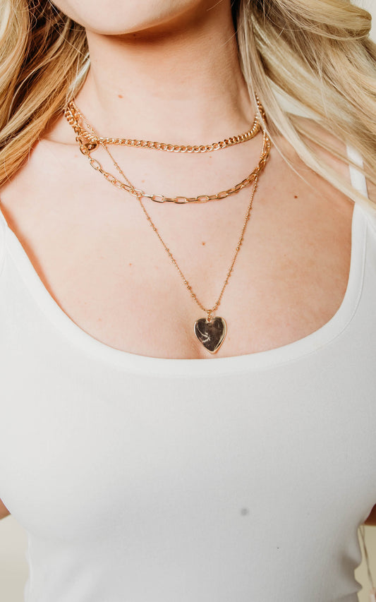 Locked Heart Necklace