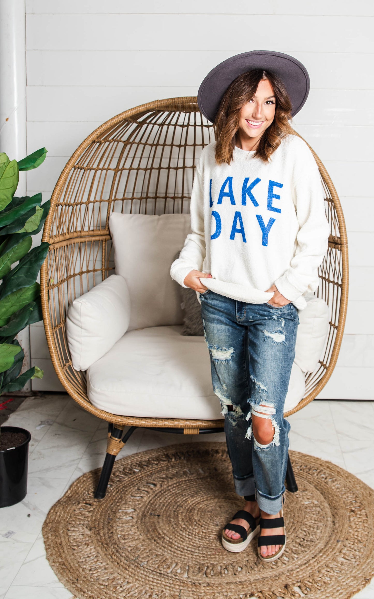 lake day so soft sweater 