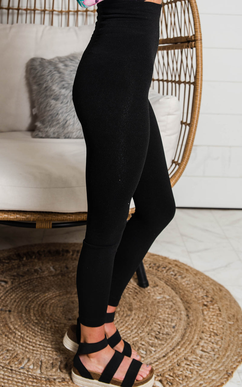 high waisted black leggings for women 