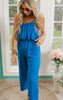 blue jumpsuit 